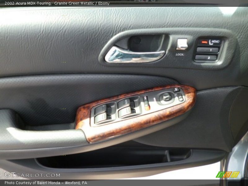 Granite Green Metallic / Ebony 2002 Acura MDX Touring