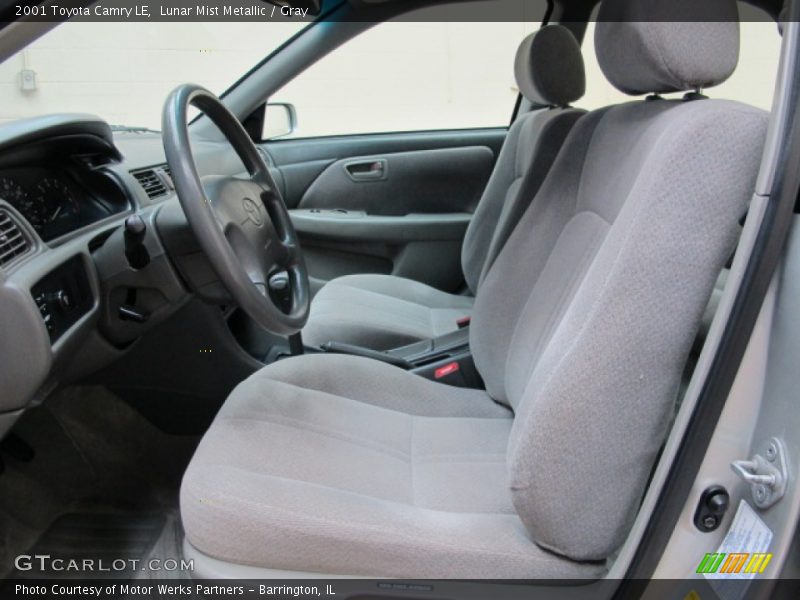 Lunar Mist Metallic / Gray 2001 Toyota Camry LE