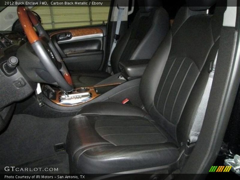 Carbon Black Metallic / Ebony 2012 Buick Enclave FWD