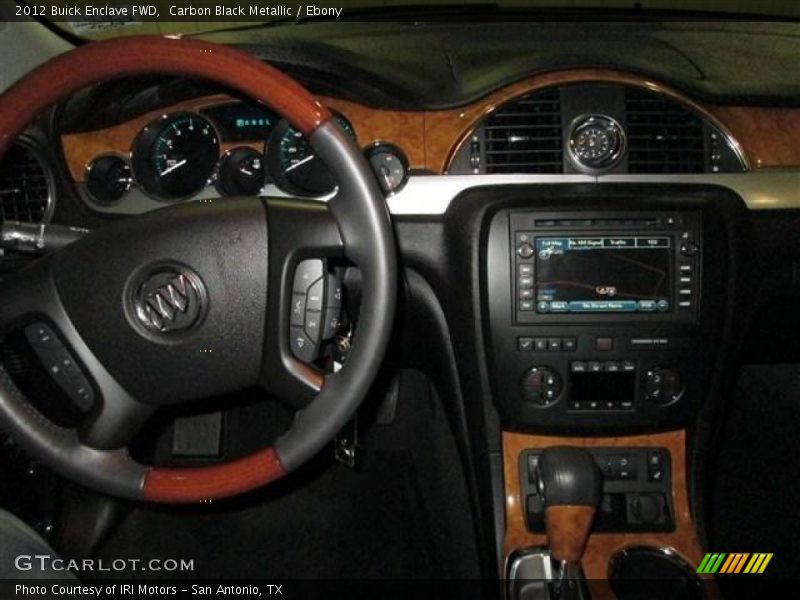 Carbon Black Metallic / Ebony 2012 Buick Enclave FWD
