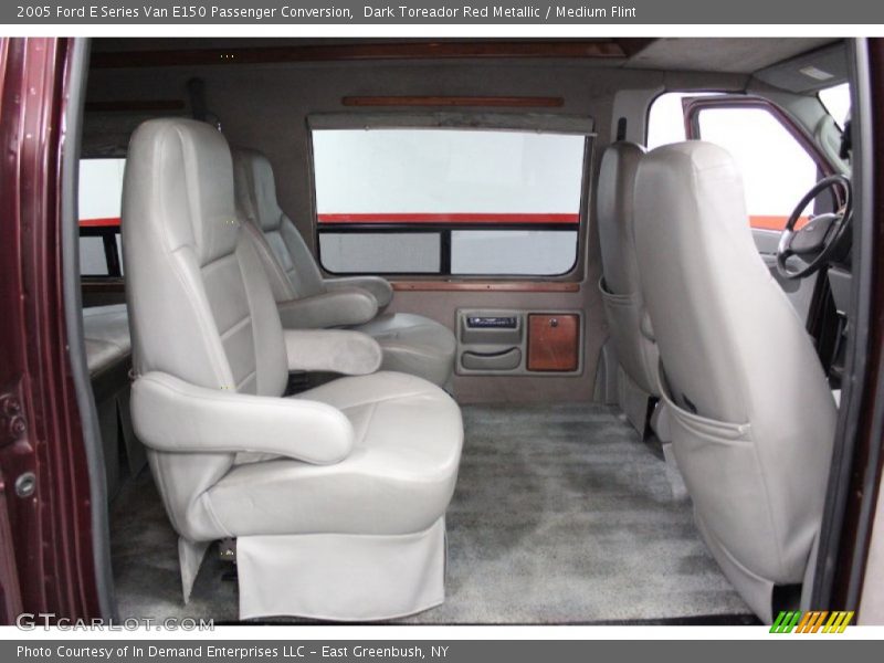 Dark Toreador Red Metallic / Medium Flint 2005 Ford E Series Van E150 Passenger Conversion