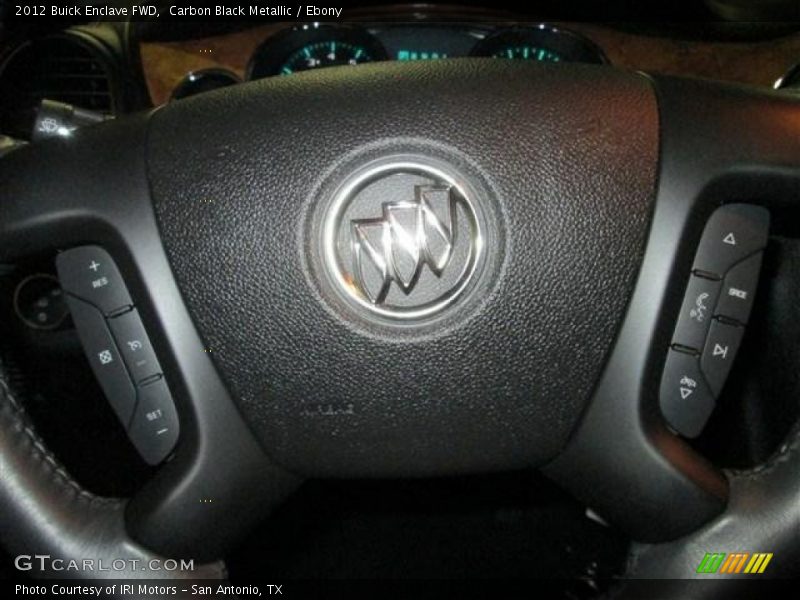 Carbon Black Metallic / Ebony 2012 Buick Enclave FWD