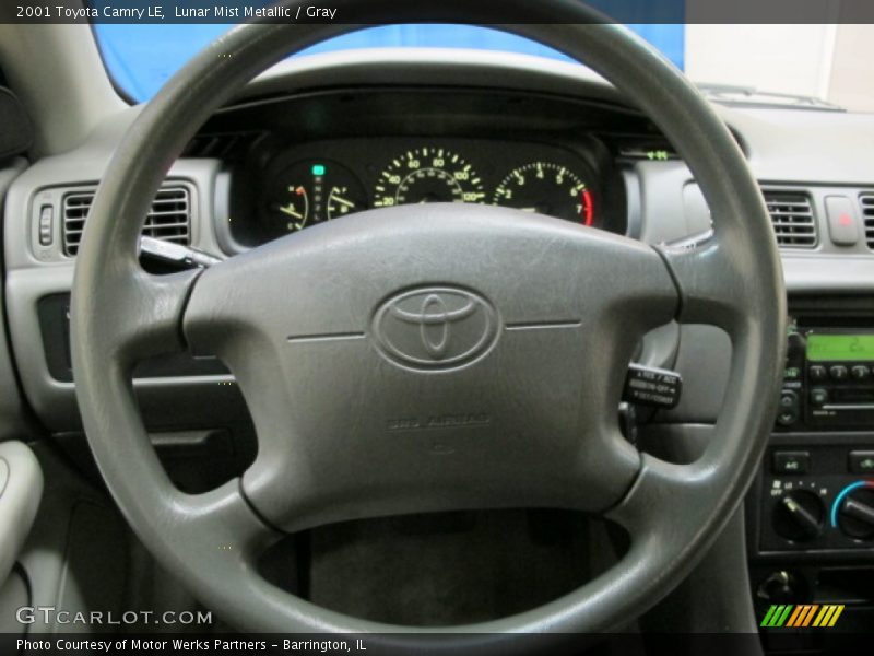 Lunar Mist Metallic / Gray 2001 Toyota Camry LE