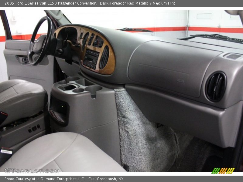 Dark Toreador Red Metallic / Medium Flint 2005 Ford E Series Van E150 Passenger Conversion