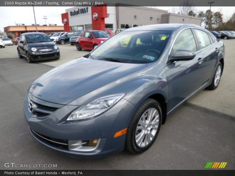 Comet Gray Mica / Black 2009 Mazda MAZDA6 i Touring