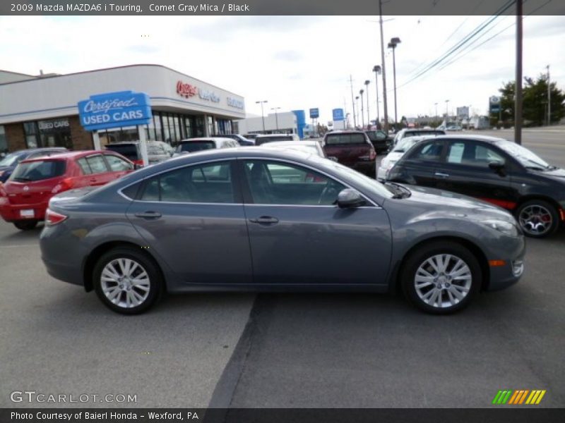 Comet Gray Mica / Black 2009 Mazda MAZDA6 i Touring