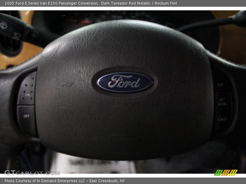 Dark Toreador Red Metallic / Medium Flint 2005 Ford E Series Van E150 Passenger Conversion