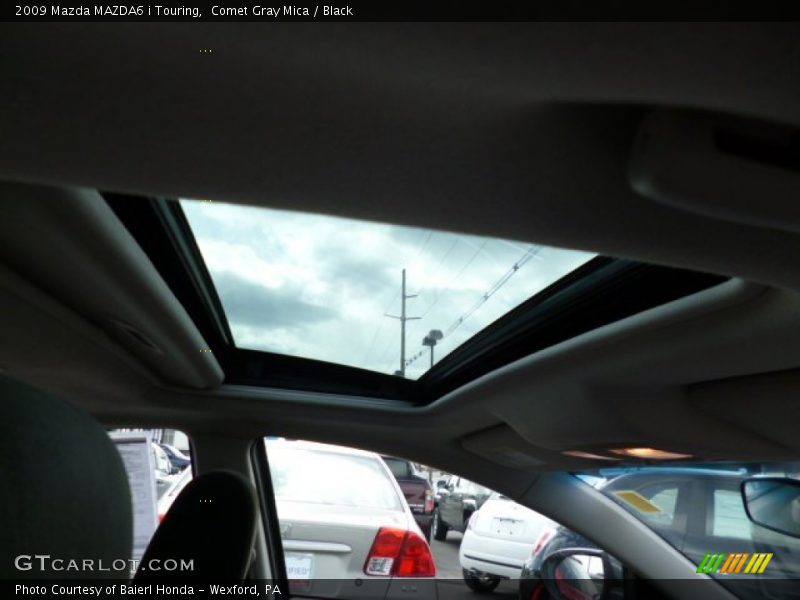 Comet Gray Mica / Black 2009 Mazda MAZDA6 i Touring