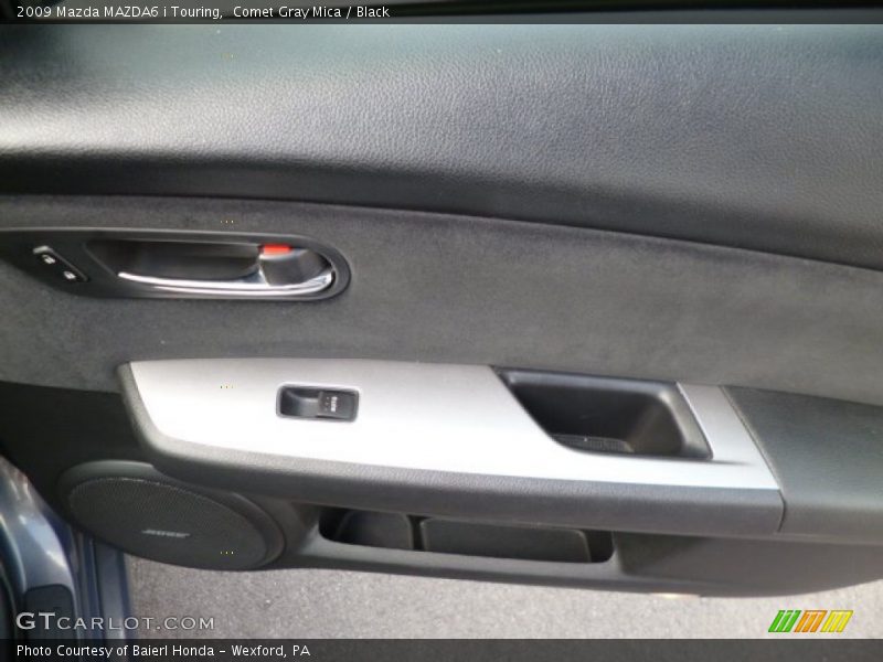 Comet Gray Mica / Black 2009 Mazda MAZDA6 i Touring