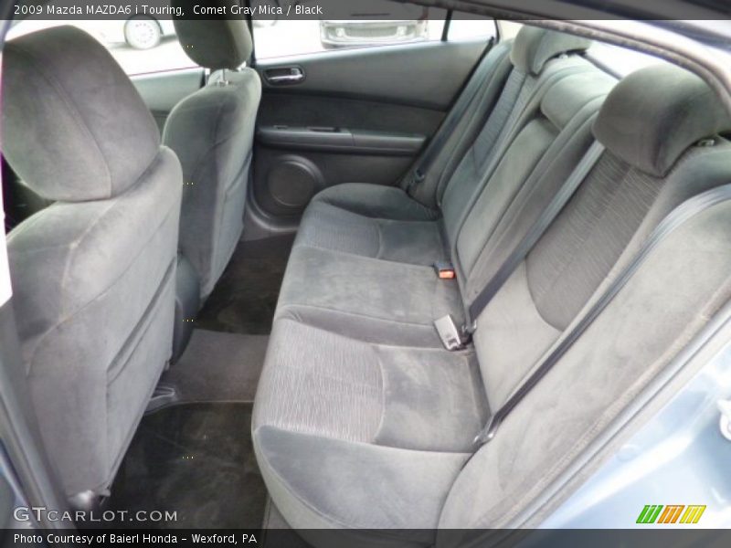 Comet Gray Mica / Black 2009 Mazda MAZDA6 i Touring