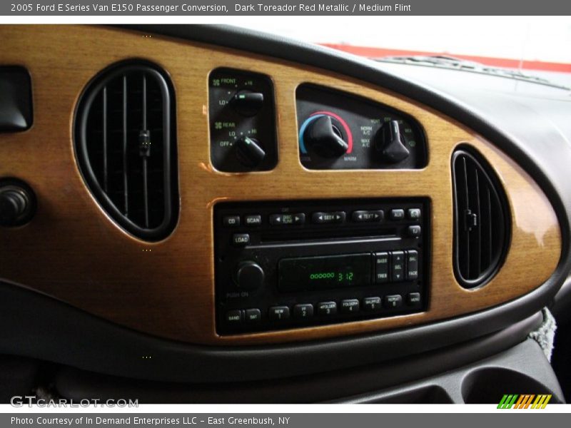 Dark Toreador Red Metallic / Medium Flint 2005 Ford E Series Van E150 Passenger Conversion