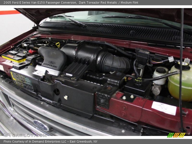 Dark Toreador Red Metallic / Medium Flint 2005 Ford E Series Van E150 Passenger Conversion