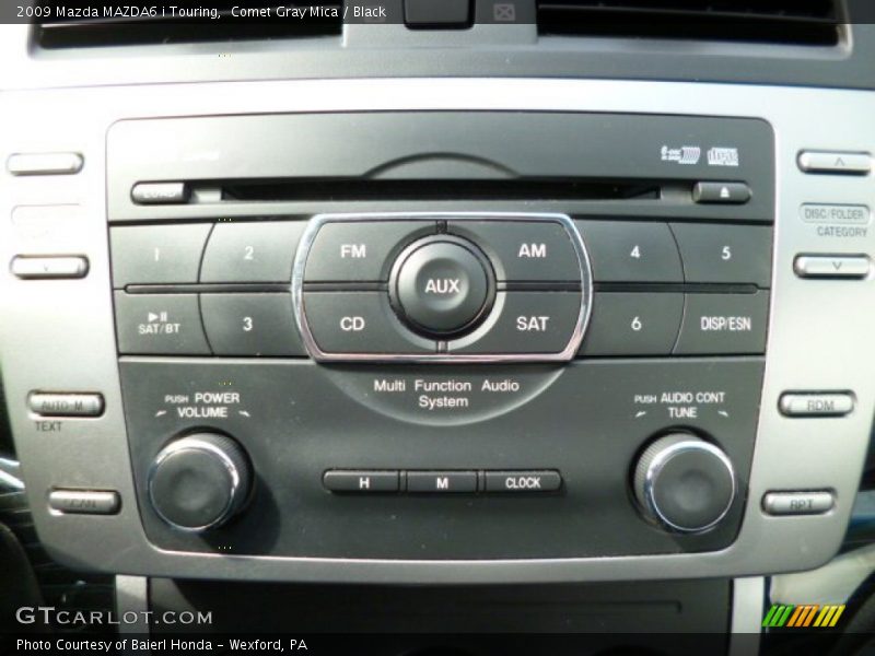 Comet Gray Mica / Black 2009 Mazda MAZDA6 i Touring