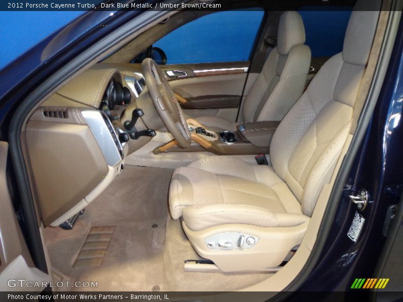  2012 Cayenne Turbo Umber Brown/Cream Interior