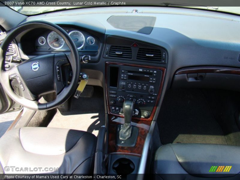 Lunar Gold Metallic / Graphite 2007 Volvo XC70 AWD Cross Country