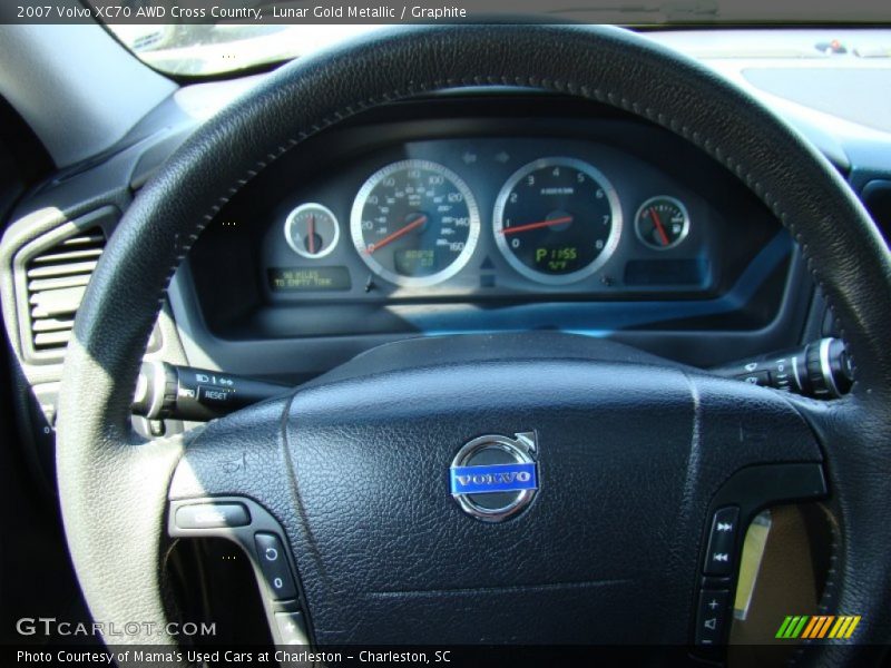 Lunar Gold Metallic / Graphite 2007 Volvo XC70 AWD Cross Country