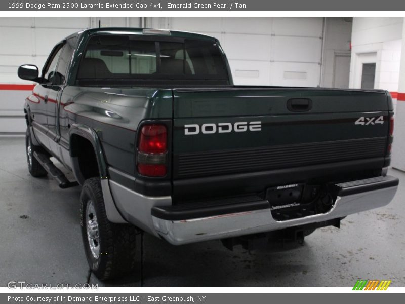 Emerald Green Pearl / Tan 1999 Dodge Ram 2500 Laramie Extended Cab 4x4