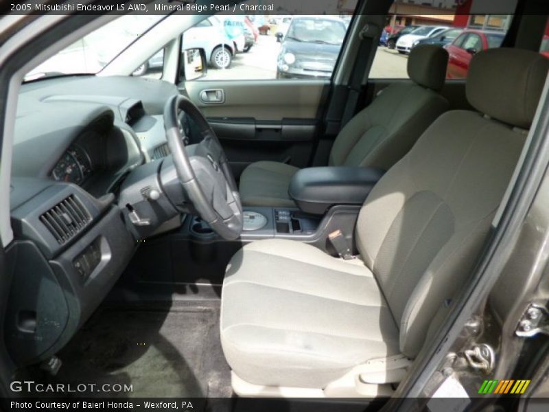 Mineral Beige Pearl / Charcoal 2005 Mitsubishi Endeavor LS AWD