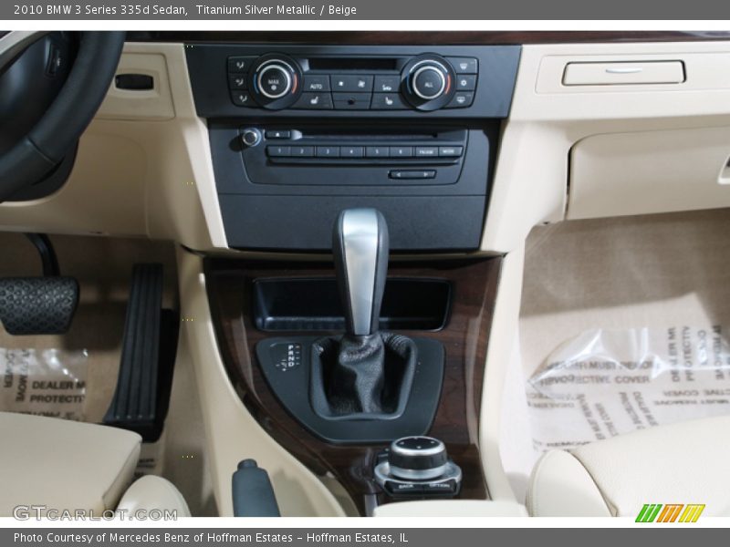 Titanium Silver Metallic / Beige 2010 BMW 3 Series 335d Sedan