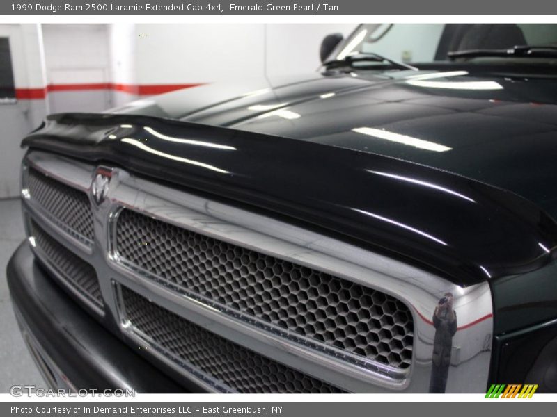 Emerald Green Pearl / Tan 1999 Dodge Ram 2500 Laramie Extended Cab 4x4