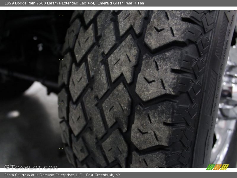 Emerald Green Pearl / Tan 1999 Dodge Ram 2500 Laramie Extended Cab 4x4