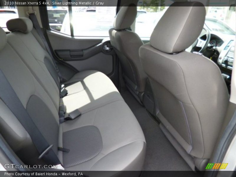 Silver Lightning Metallic / Gray 2010 Nissan Xterra S 4x4