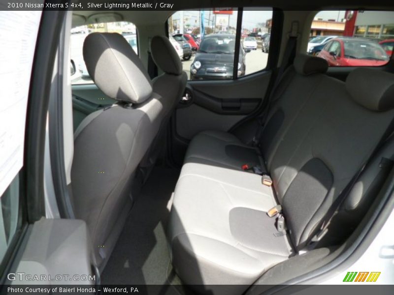 Silver Lightning Metallic / Gray 2010 Nissan Xterra S 4x4