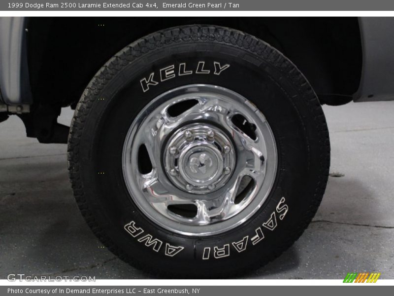 Emerald Green Pearl / Tan 1999 Dodge Ram 2500 Laramie Extended Cab 4x4