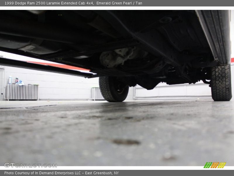 Emerald Green Pearl / Tan 1999 Dodge Ram 2500 Laramie Extended Cab 4x4