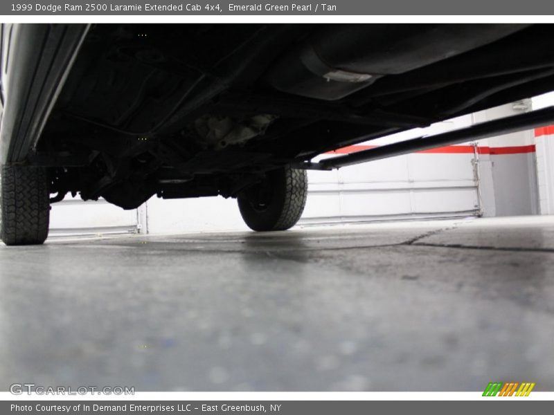 Emerald Green Pearl / Tan 1999 Dodge Ram 2500 Laramie Extended Cab 4x4