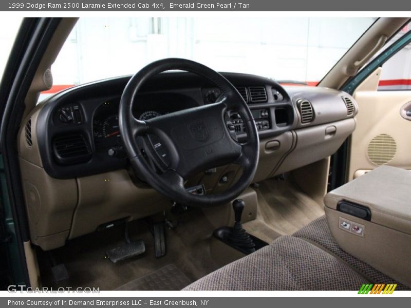 Dashboard of 1999 Ram 2500 Laramie Extended Cab 4x4