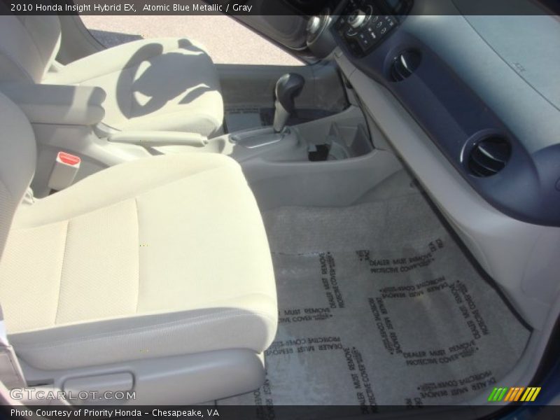 Atomic Blue Metallic / Gray 2010 Honda Insight Hybrid EX