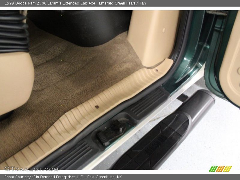 Emerald Green Pearl / Tan 1999 Dodge Ram 2500 Laramie Extended Cab 4x4
