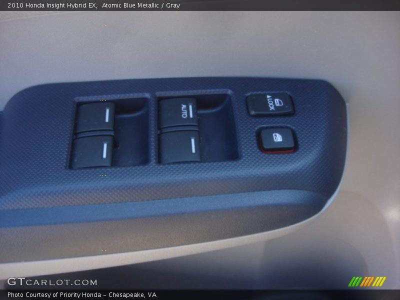 Atomic Blue Metallic / Gray 2010 Honda Insight Hybrid EX