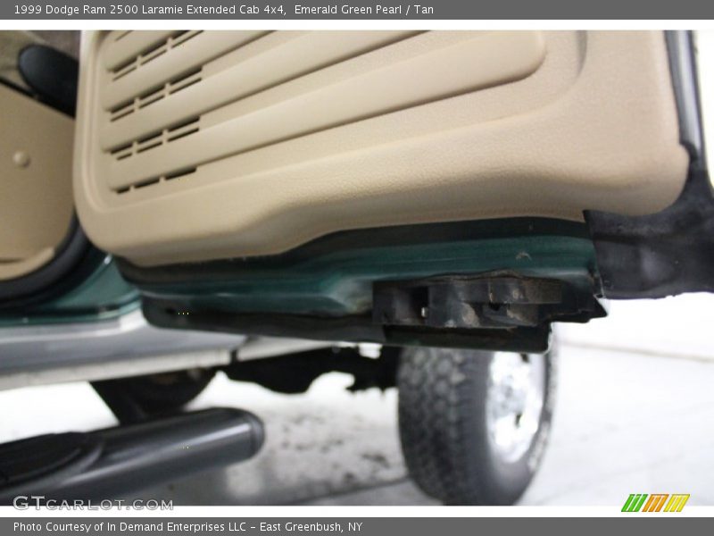 Emerald Green Pearl / Tan 1999 Dodge Ram 2500 Laramie Extended Cab 4x4
