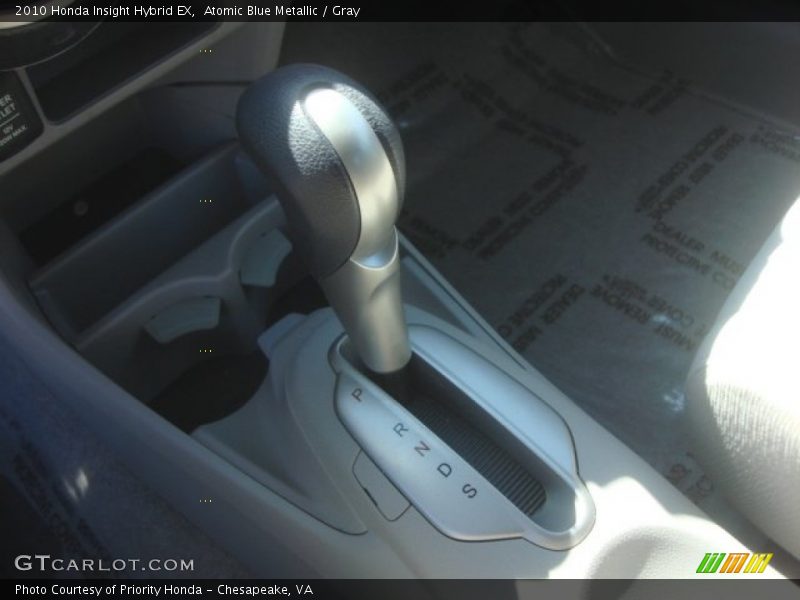 Atomic Blue Metallic / Gray 2010 Honda Insight Hybrid EX