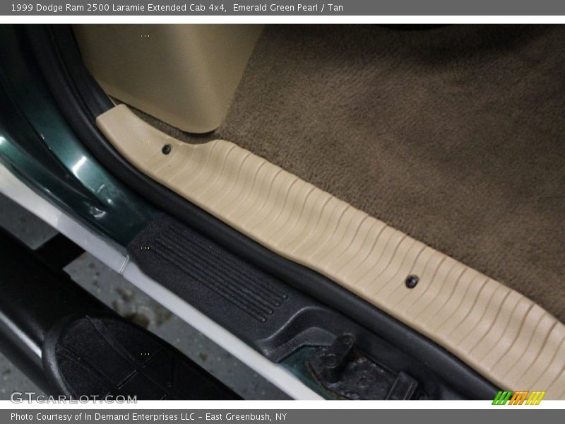 Emerald Green Pearl / Tan 1999 Dodge Ram 2500 Laramie Extended Cab 4x4