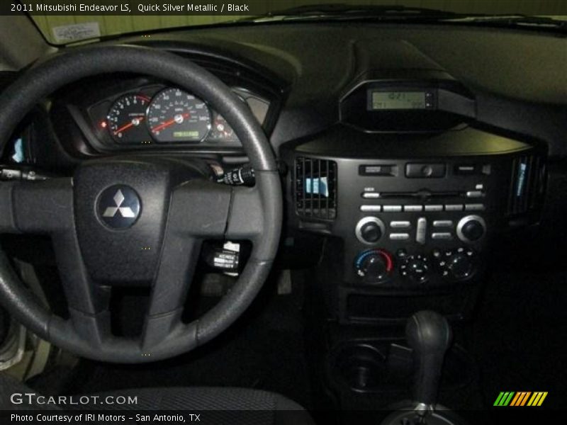 Quick Silver Metallic / Black 2011 Mitsubishi Endeavor LS