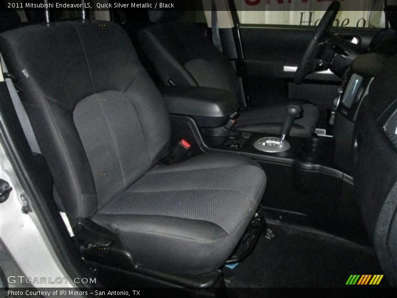 Quick Silver Metallic / Black 2011 Mitsubishi Endeavor LS