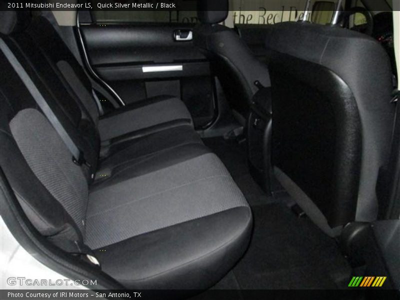 Quick Silver Metallic / Black 2011 Mitsubishi Endeavor LS