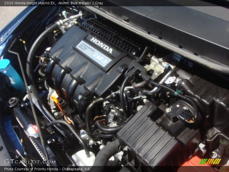Atomic Blue Metallic / Gray 2010 Honda Insight Hybrid EX