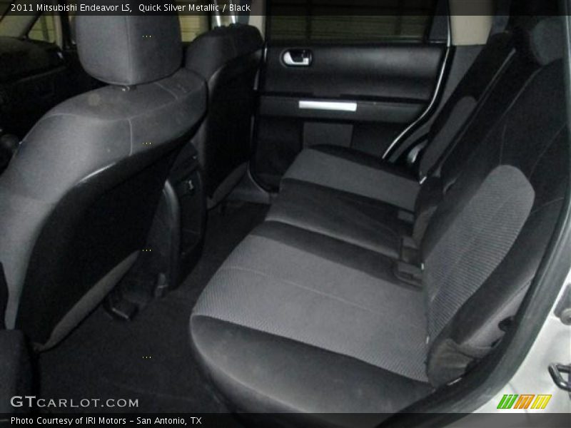 Quick Silver Metallic / Black 2011 Mitsubishi Endeavor LS