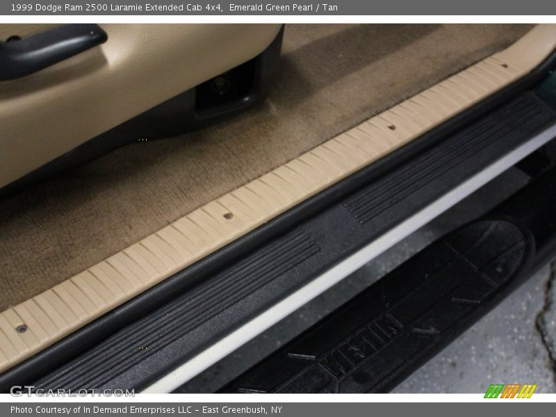 Emerald Green Pearl / Tan 1999 Dodge Ram 2500 Laramie Extended Cab 4x4
