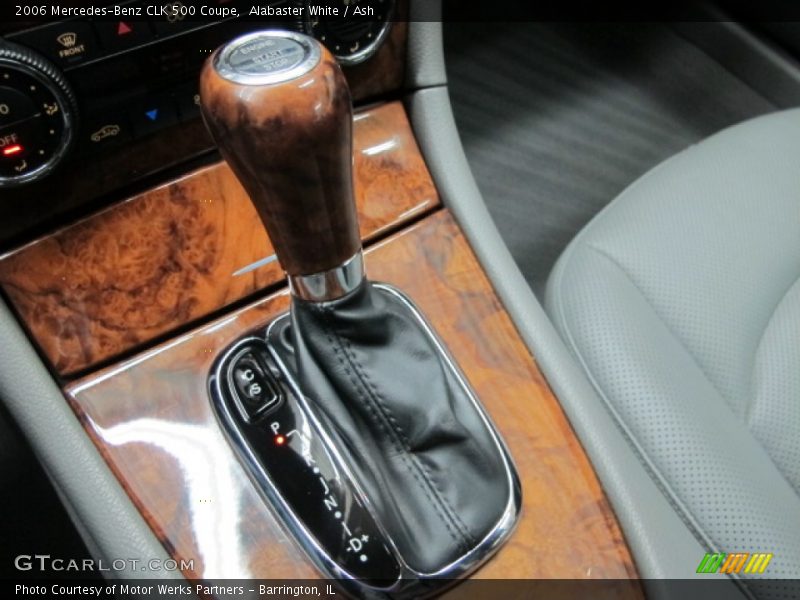 Alabaster White / Ash 2006 Mercedes-Benz CLK 500 Coupe