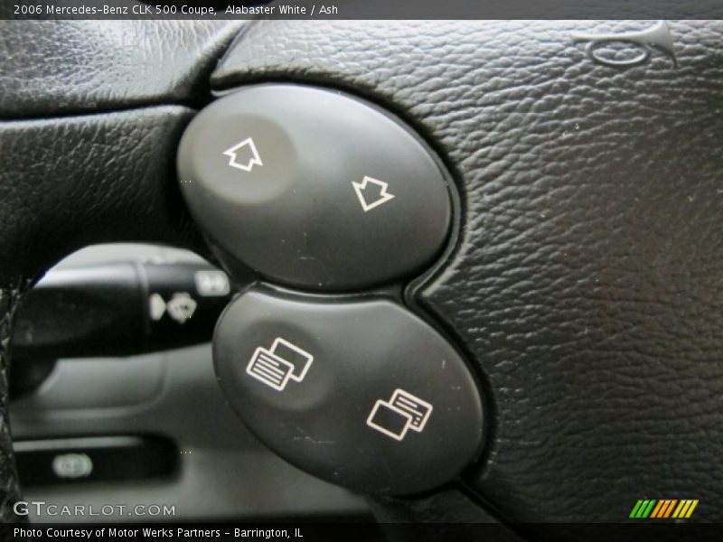 Alabaster White / Ash 2006 Mercedes-Benz CLK 500 Coupe