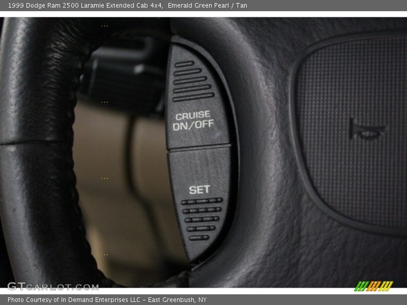 Emerald Green Pearl / Tan 1999 Dodge Ram 2500 Laramie Extended Cab 4x4