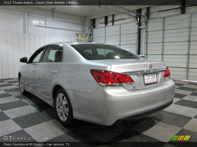 Classic Silver Metallic / Black 2012 Toyota Avalon