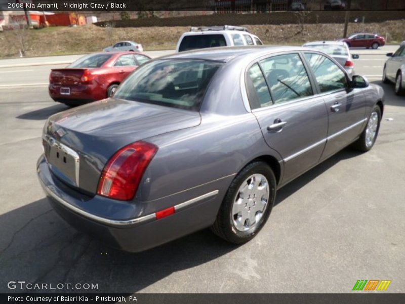 Midnight Gray / Black 2008 Kia Amanti