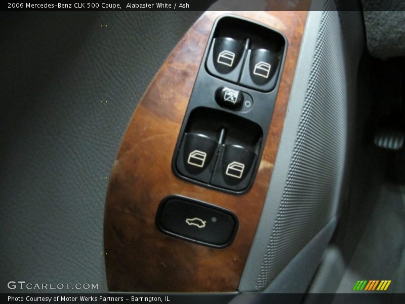 Alabaster White / Ash 2006 Mercedes-Benz CLK 500 Coupe