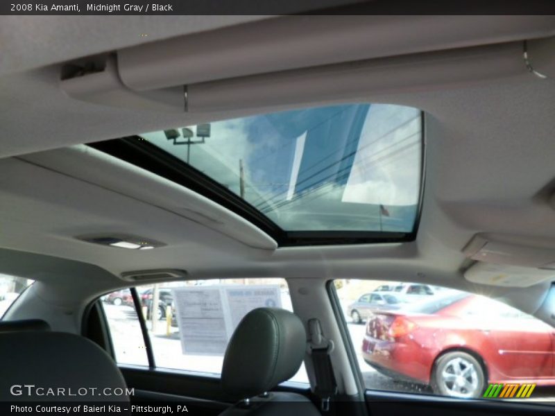 Midnight Gray / Black 2008 Kia Amanti